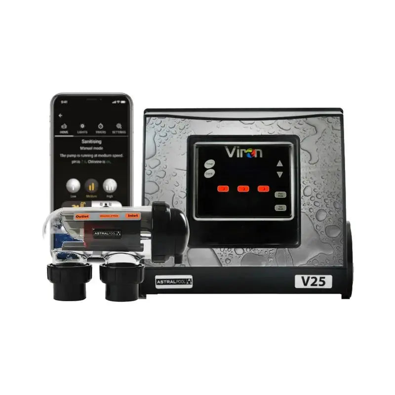 AstralPool Viron Saltwater Chlorinator V35 with Bluetooth AstralPool
