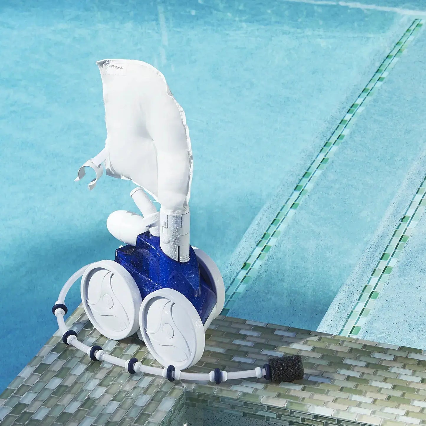 Polaris Vac-Sweep 360 Pressure Pool Cleaner w/ PosiTrax Tyres Zodiac