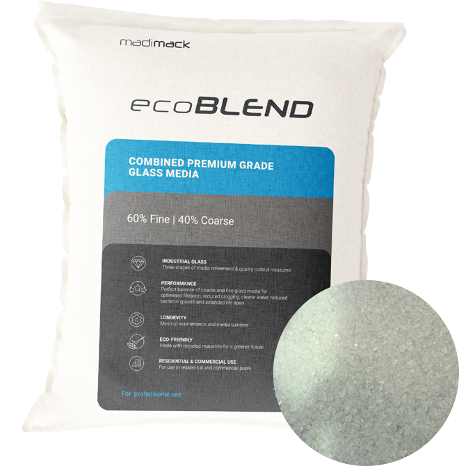 Madimack EcoBLEND Glass Filter Media 15kg Madimack